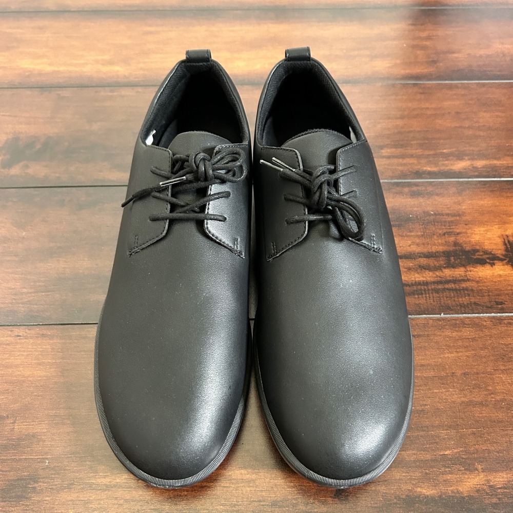 Ponto Men's The Pacific Oxford Leather Dress Shoes Recycled Leather sz 13 NWOB